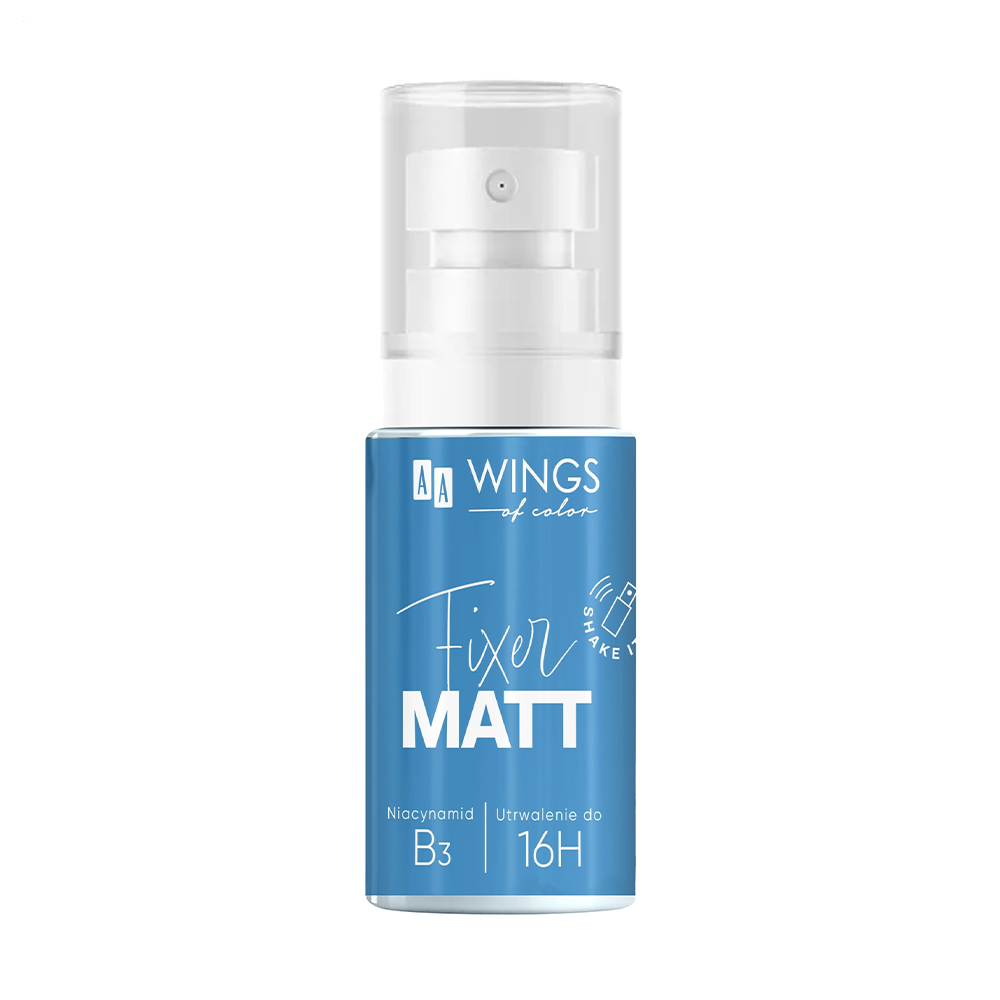 Фіксувальний спрей для макіяжу AA Wings of Color Fixer Matte, 50 мл